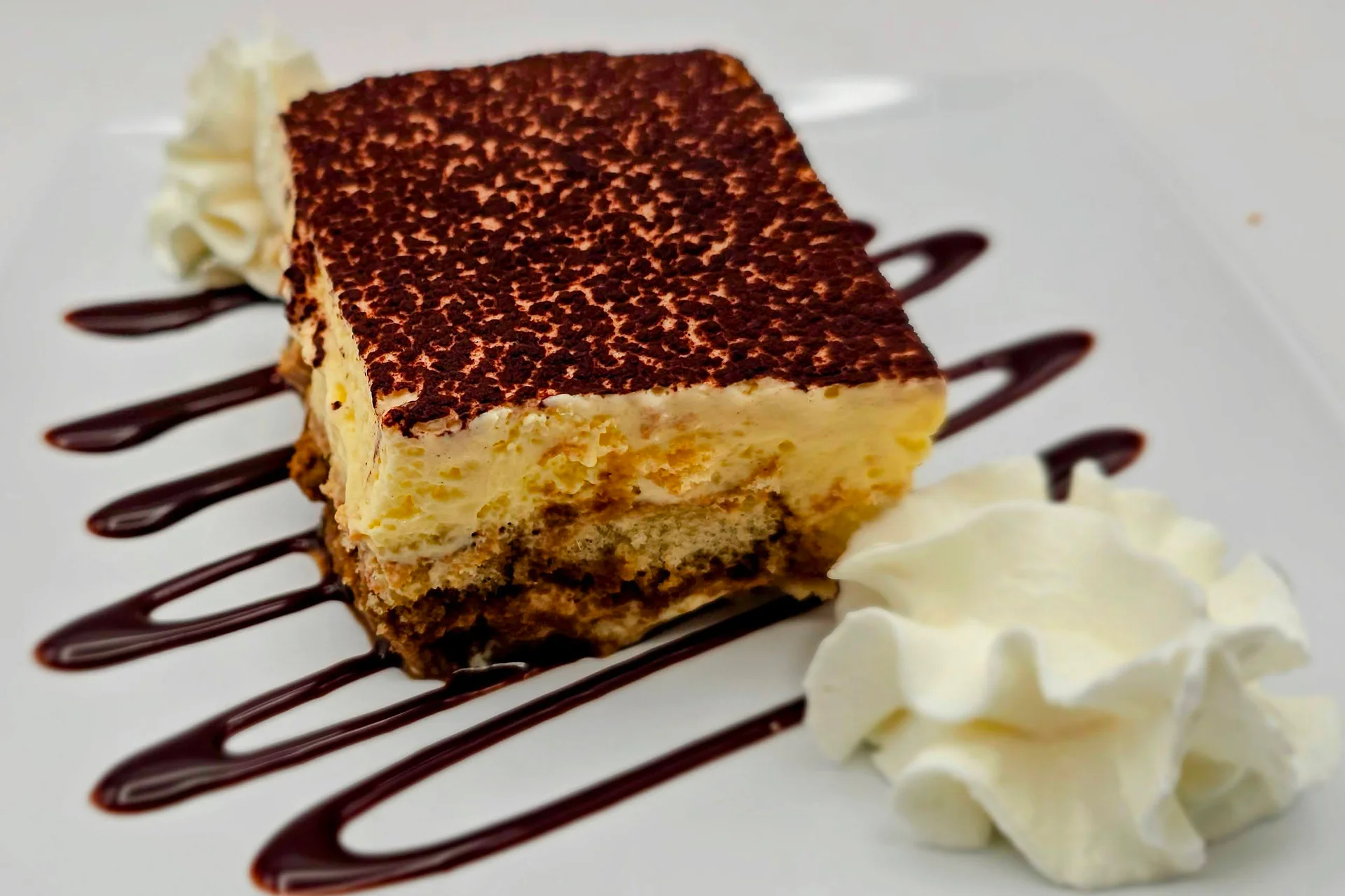 Tiramisu dessert at Sole Mio Kitchen and Bar